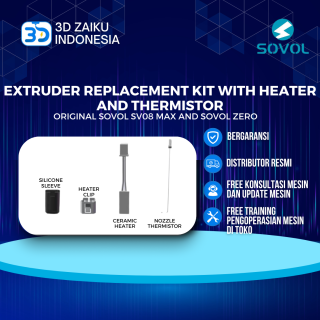 Original Sovol SV08 MAX and Sovol Zero Extruder Replacement Kit with Heater and Thermistor